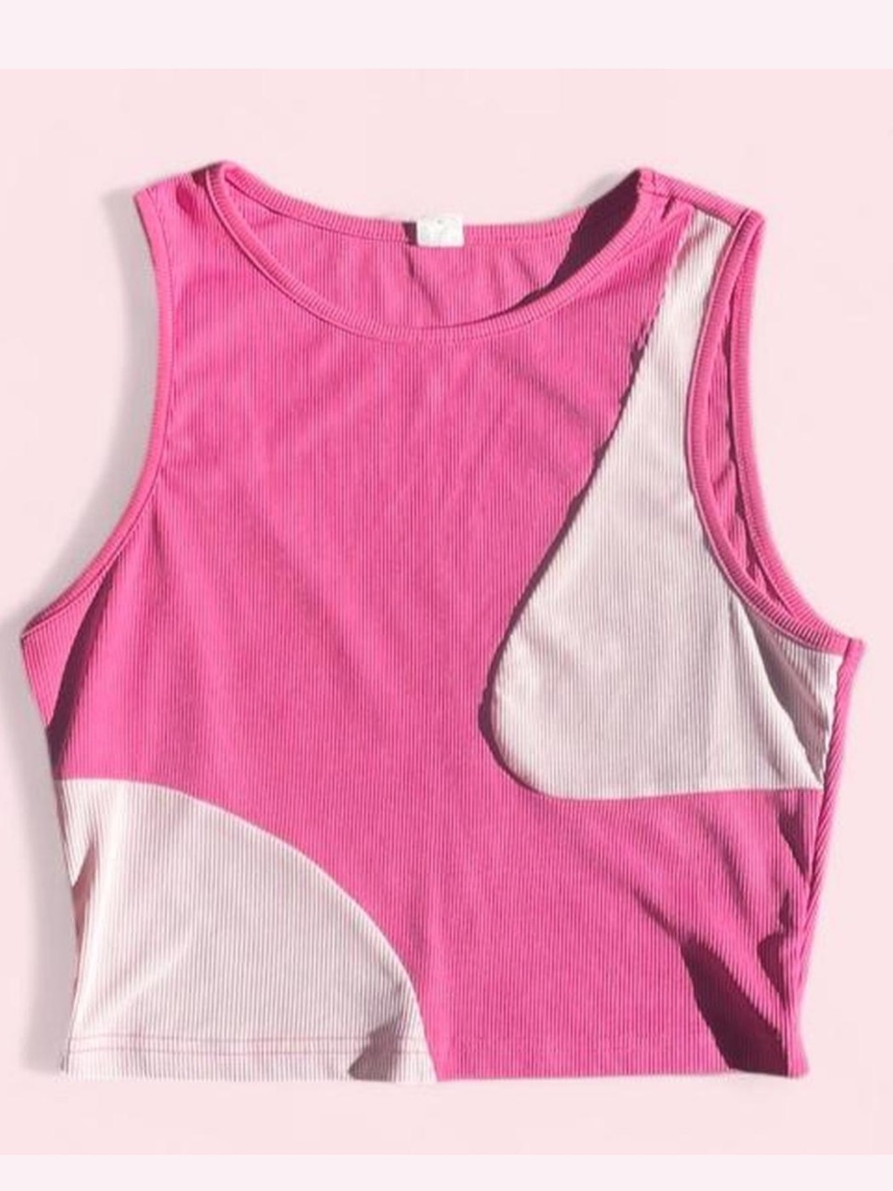 H&M color block tank